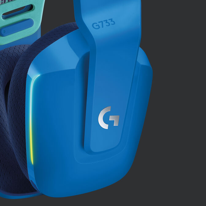 Auriculares Logitech G733 RGB Lightspeed Wireless Azul image number 14