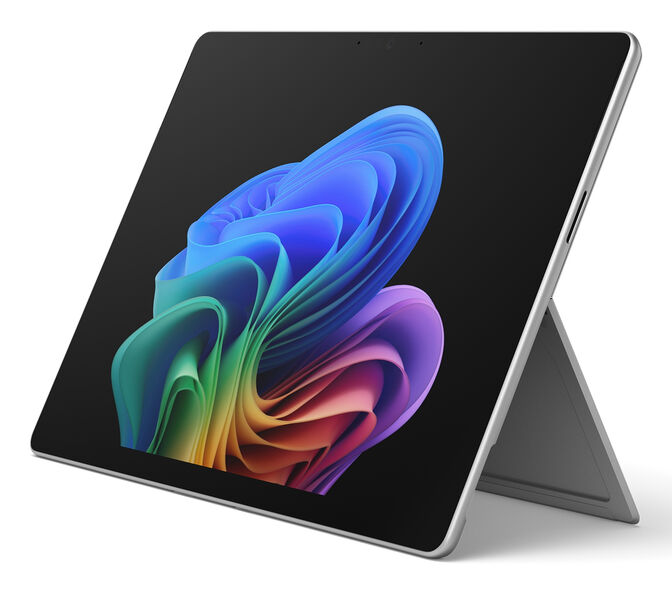 Microsoft Surface Pro 12 Copilot+ PC 13" OLED Intel Core Ultra 7 366H 32GB RAM 256GB SSD 5G Windows 11 Pro Platino image number 1