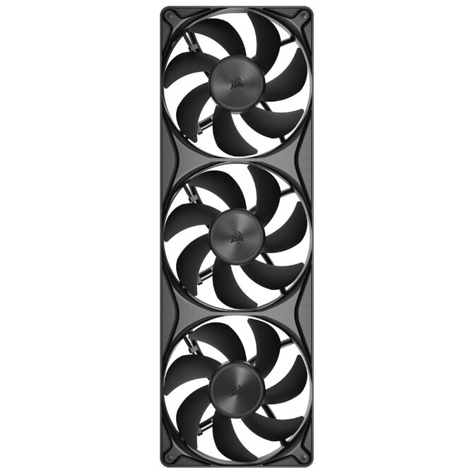 Ventilador Corsair RS360 II Unified Frame PWM Negra 120mm Triplo Ventilador 120mm (360mm) image number 4