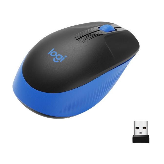 Rat&oacute;n Logitech M190 1000DPI Wireless Azul image number 1