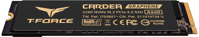 SSD Team Group T-Force Cardea A440 HS 4TB Gen4 M.2 NVMe (7000/6900MB/s) image number 2