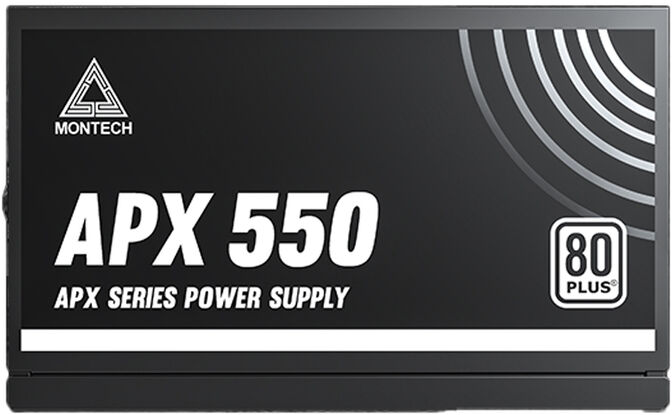 Fuente Montech APX550 550W 80 PLUS image number 2