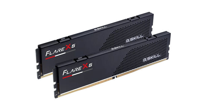 G.Skill Kit 32GB (2 x 16GB) DDR5 6000MHz Flare X5 EXPO CL32 Black - F5-6000J3238F16GX2-FX5 image number 1