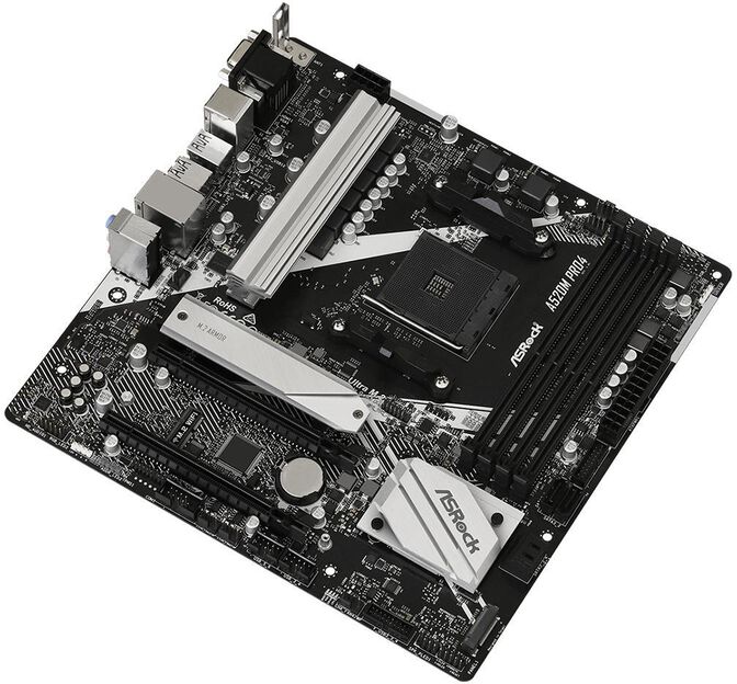 Placa Base ASRock A520M Pro4 image number 2