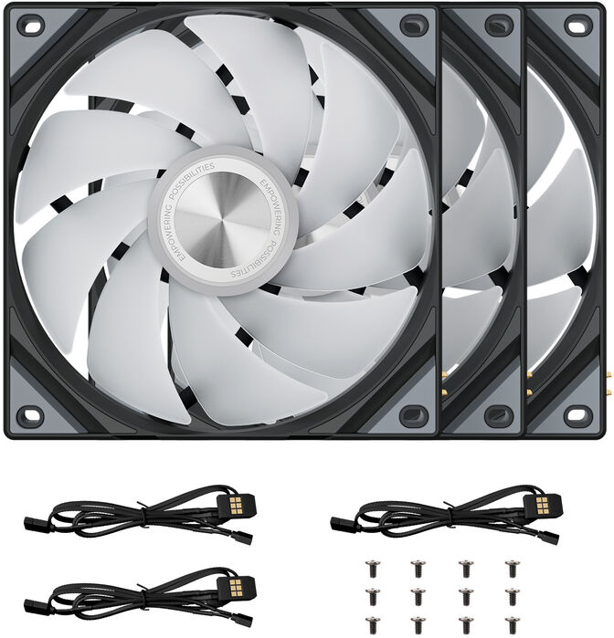 Ventilador TRYX Rota SL ARGB Negro 120mm (Pack 3) image number 5