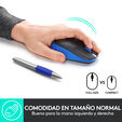 Rat&oacute;n Logitech M190 1000DPI Wireless Azul image number null