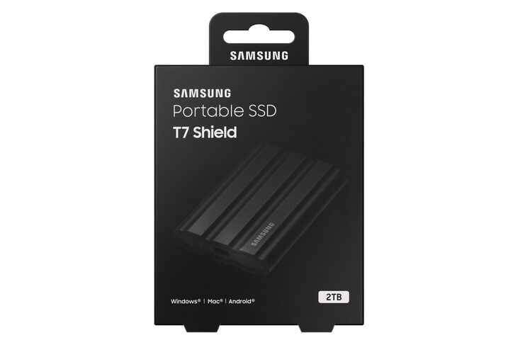 SSD Externo Samsung T7 Shield 2TB USB3.2 Gen2 Negro (1050/1000MB/s) image number 6