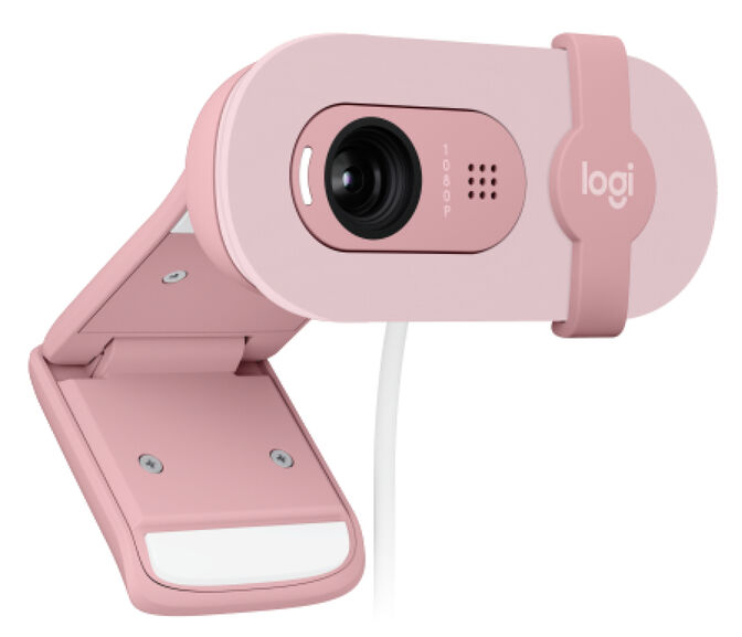 Webcam Logitech Brio 100 Full HD 1080p USB Rosa image number 3