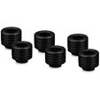 Thermal Grizzly DeltaMate Fitting - HT14 Negro (Pack 6) image number null