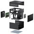 Caja Mini-ITX Jonsbo N2 Negro image number null
