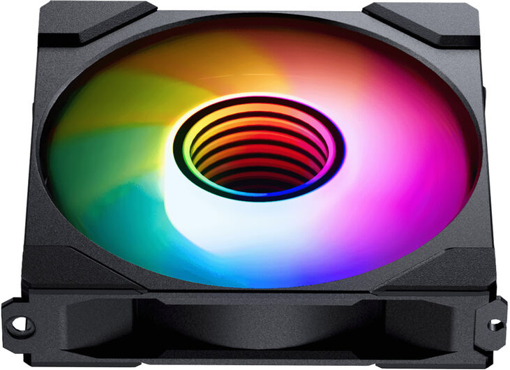 Ventilador Phanteks M25 Gen2 PWM Reverse Airflow D-RGB 120mm Negro (Pack 3) image number 6
