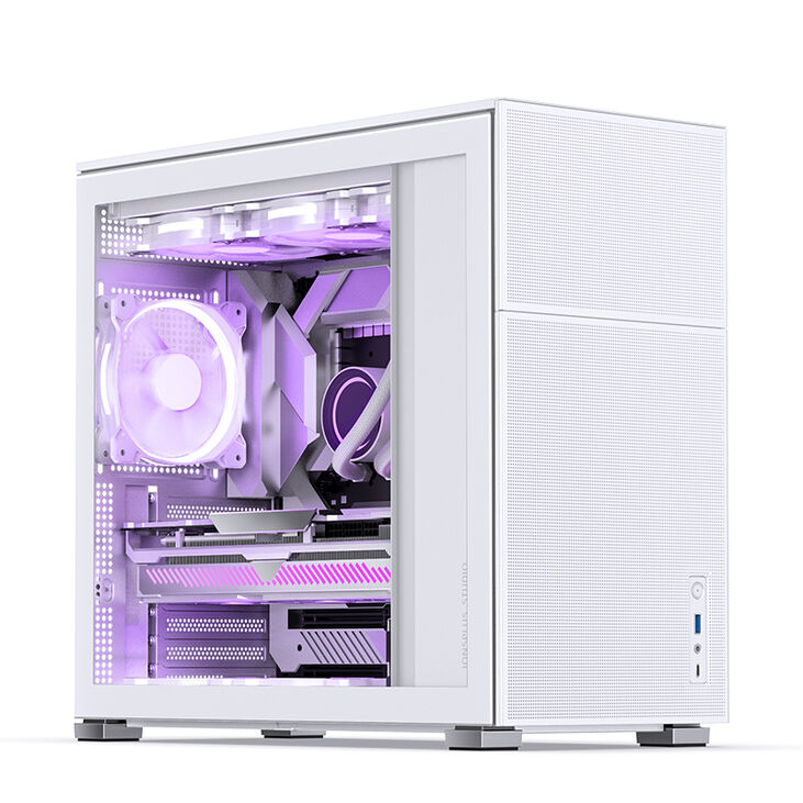 Caja ATX Jonsbo D41 MESH Vidrio Templado Blanco image number 9