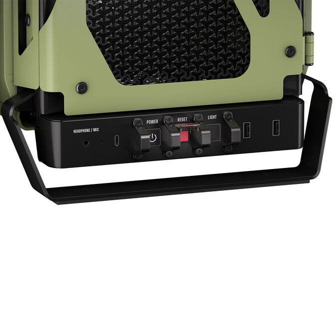 Torre E-ATX Corsair WARTHOG Perfomance Mil Green Cristal Templado image number 14
