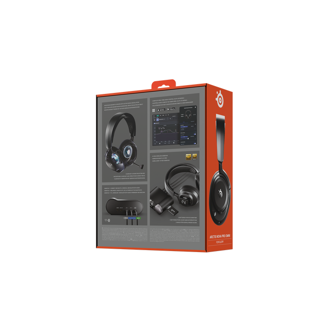 Headset SteelSeries Arctis Nova Pro OMNI Wireless/Bluetooth Preto image number 10