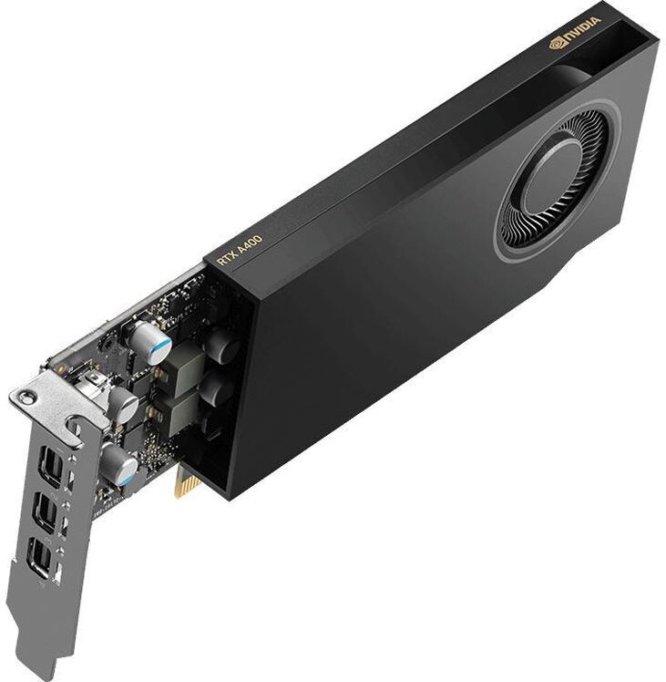 Tarjeta Gráfica PNY NVIDIA Quadro RTX A400 4GB 4xmDP LP GDDR6 image number 5