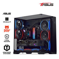 Ordenador King Mod Gamer-PC Lian Li Ryzen 7 9850X3D 64GB DDR5 2TB RTX 5090 WiFi W11