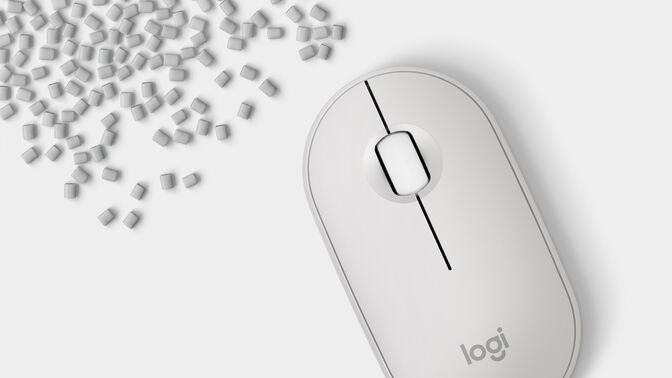 Rat&oacute;n Logitech Pebble 2 M350s Bluetooth Blanco image number 23