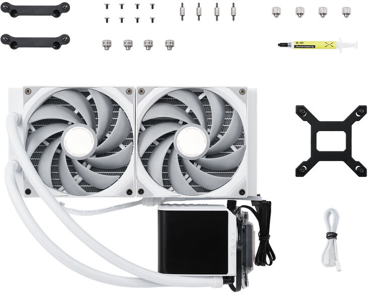 Water Cooler CPU TRYX Panorama 280 Blanco image number 4