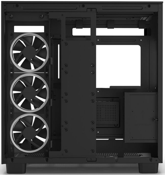 Torre ATX NZXT H9 Elite Negro Cristal Templado image number 5