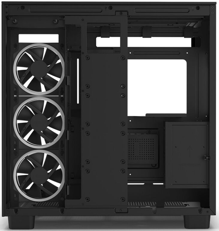 Torre ATX NZXT H9 Elite Negro Cristal Templado image number 5