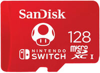 Tarjeta de Memoria SanDisk Ultra MicroSDXC Nintendo SwitchUHS-I U3 128GB