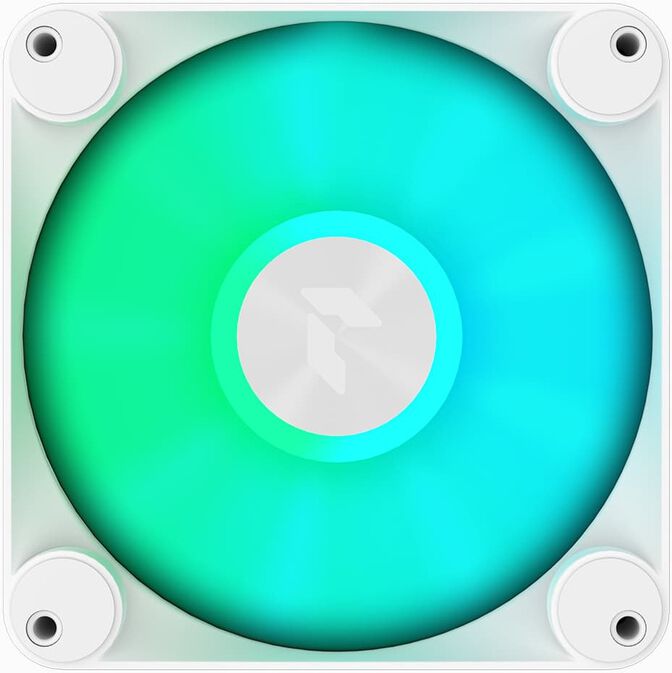 Ventilador APNX FP1-Q-120 PWM ARGB Blanco - 120mm image number 0