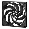 Ventilador Arctic Slim PWM PST 140mm - Negro image number null