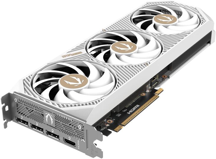 Tarjeta Gráfica ZOTAC GeForce® RTX 5070 Amp White12GB GDDR7 DLSS4 image number 4