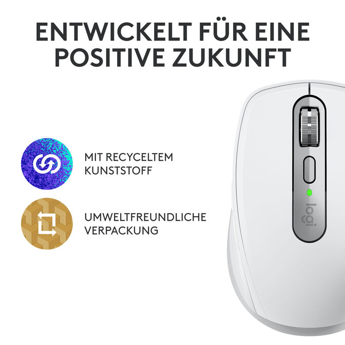 Rat&oacute;n Logitech MX Anywhere 3S Wireless Gris Claro image number 14