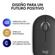 Rat&oacute;n Logitech Pebble 2 M350s 4000DPI Wireless/Bluetooth Grafito image number null