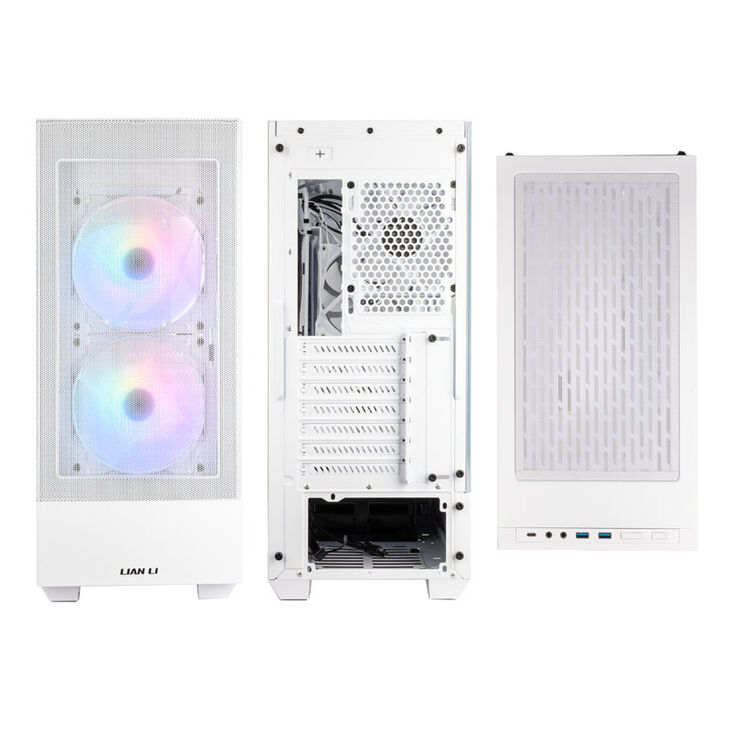 Caja ATX Lian Li Lancool 205 Mesh-C Blanca Vidrio Templado image number 8