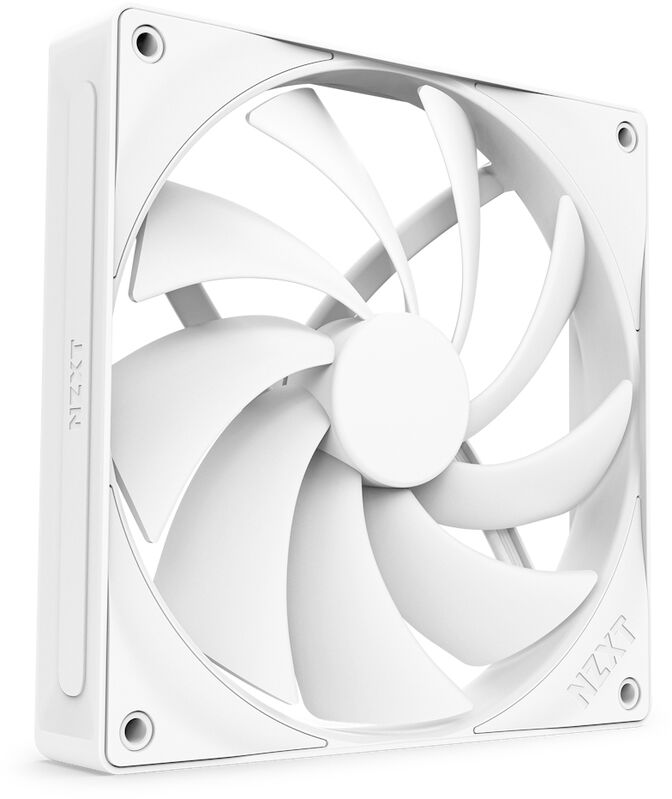 Ventilador NZXT F140 Q QUIET AIRFLOW V2 140mm - Single Pack Blancas image number 0