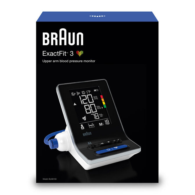 Tensi&oacute;metro Braun ExactFit 3 BUA6150 de Brazo image number 4
