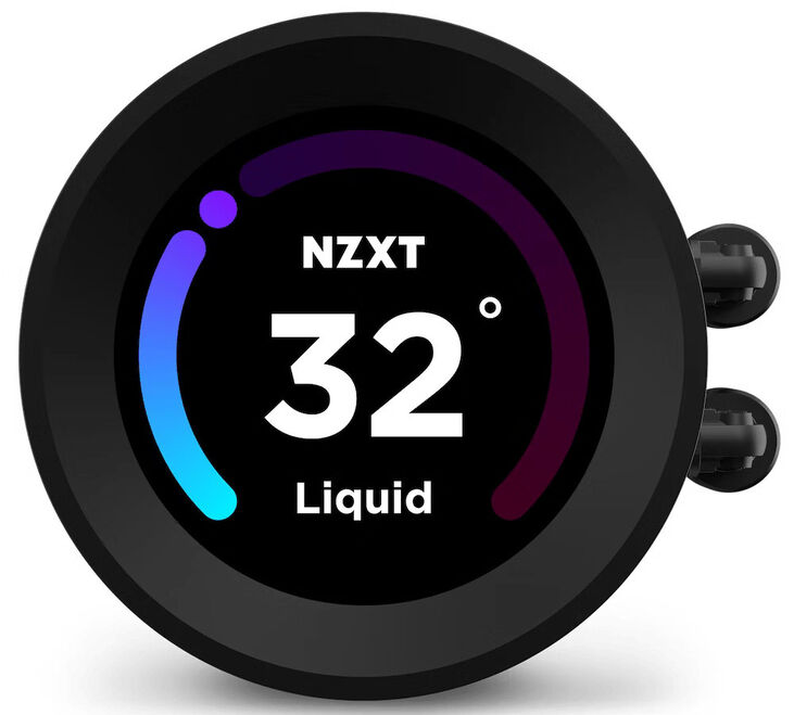 Kit de Refrigeración Líquida CPU NZXT Kraken Elite 280 RGB Negro image number 2