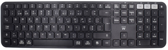 Teclado Ewent EW3277 Multi-Connect Wireless/Bluetooth (PT) image number 0