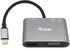 Adaptador Equip USB-C 5-in-1 Multiport PD 100W Gris image number null