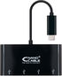Hub USB-C NanoCable 4x USB 3.0 Type A 10 CM Negro image number null