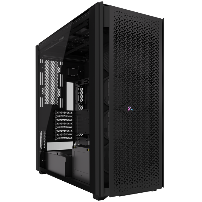 Torre E-ATX Corsair 9000D RGB Airflow Negro Cristal Templado image number 0