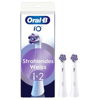 Recambios para Cepillo de Dientes El&eacute;ctrico Oral-B iO Radiant White Pack 2 Unidades