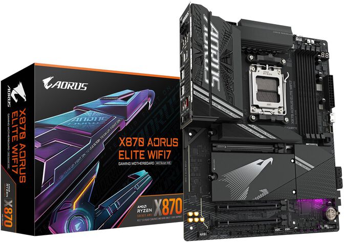 Placa Base Gigabyte X870 Aorus Elite WiFi7 image number 0