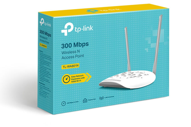 Repetidor TP-Link N300 TL-WA801N Wi-Fi 300Mbps image number 3