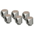 Thermal Grizzly DeltaMate Rotary - 90&deg; Nickel Mate (Pack 6) image number null
