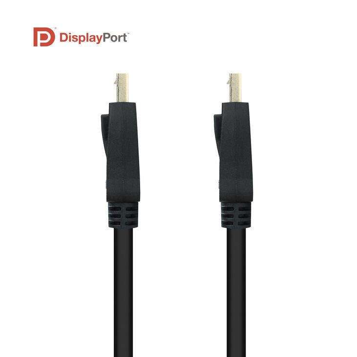 Cable DisplayPort 1.4 NanoCable DP M/M 0.5 M Certificado VESA image number 3