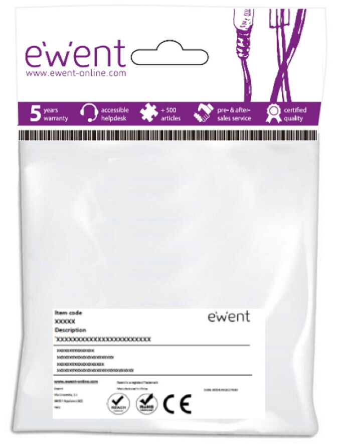 Cable USB 3.0 Ewent Tipo A Macho para Micro B Macho 1 M image number 1