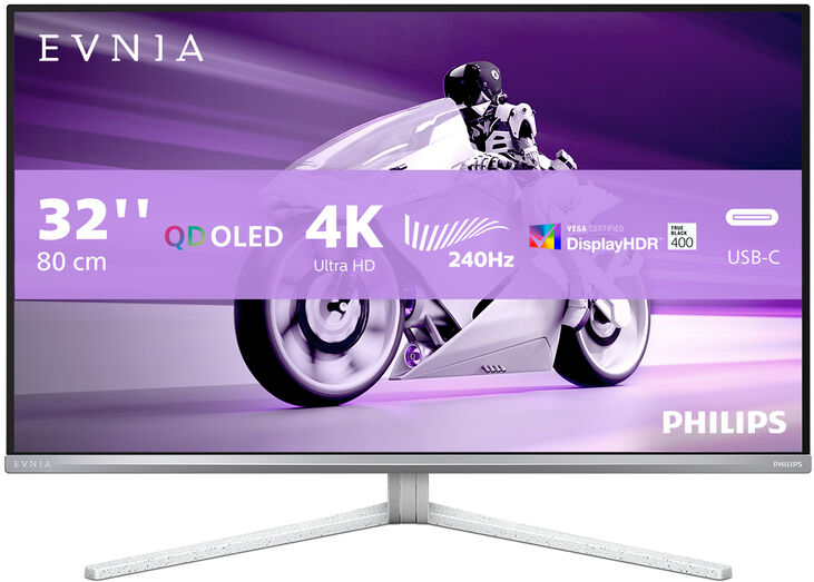 Monitor Philips EVNIA 32" 32M2N8900 QD-OLED 4K 240Hz 0.03ms DisplayHDR TrueBlack 400 image number 8