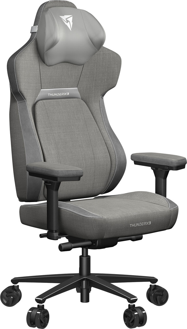 Almohada para Sillas ThunderX3 Memory Foam Loft Grey image number 2