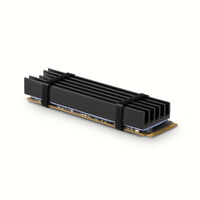Dissipador Pasivo AXAGON CLR-M2L10 - M.2 SSD, 80mm SSD, ALU, silicone thermal pads, height 10mm