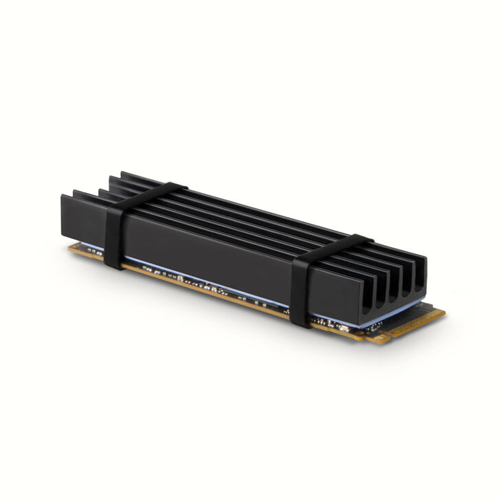 Dissipador Pasivo AXAGON CLR-M2L10 - M.2 SSD, 80mm SSD, ALU, silicone thermal pads, height 10mm image number 0