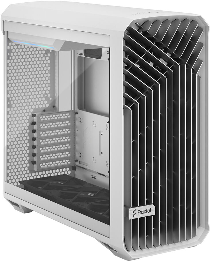 Torre E-ATX Fractal Design Torrent White Tempered Glass image number 2