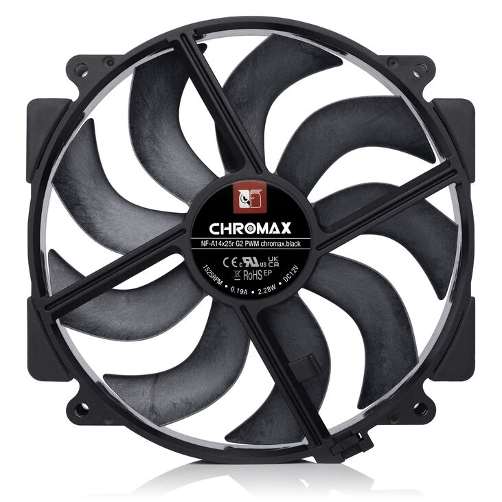 Ventilador Noctua NF-A14r G2 PWM Chromax LCP 140mm image number 2